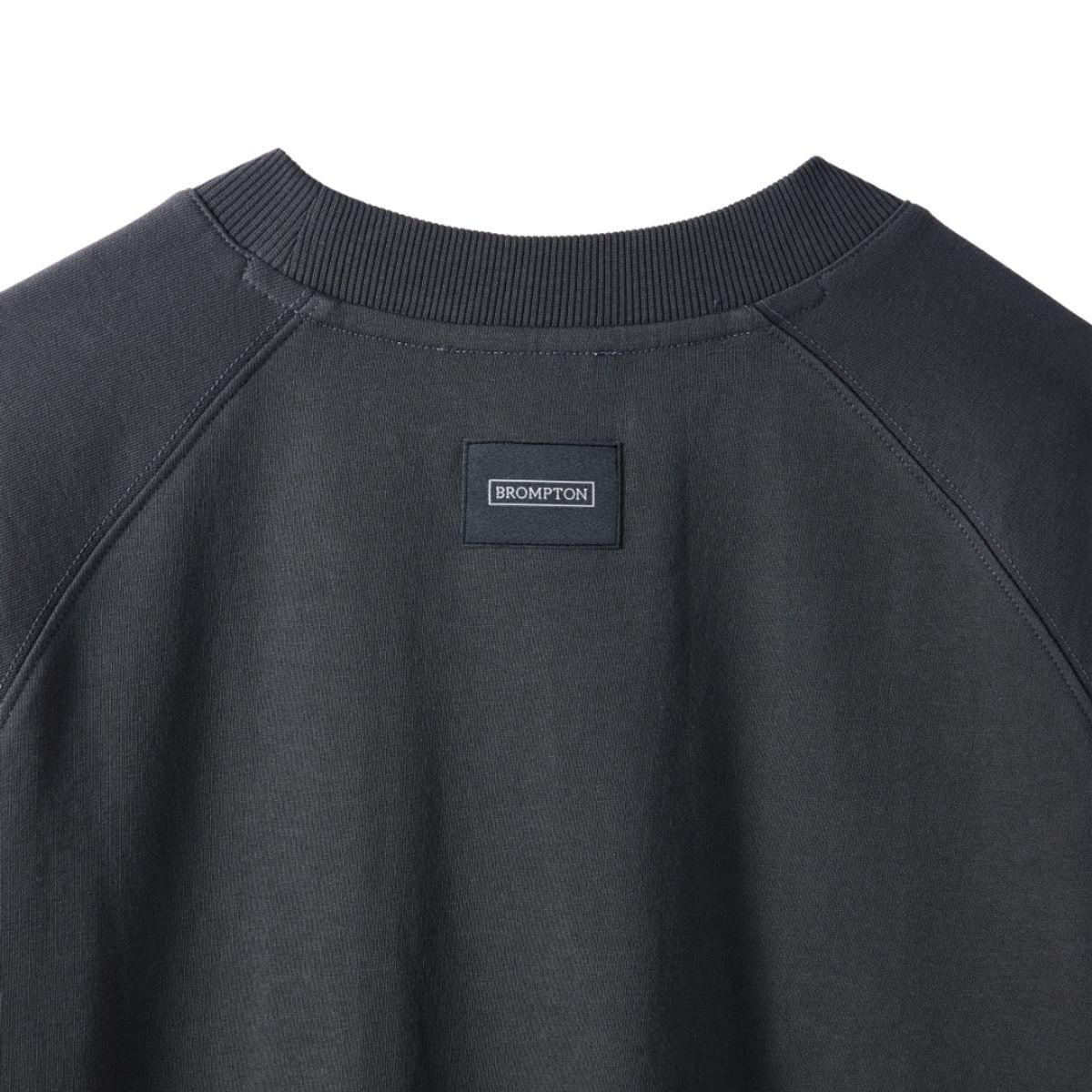 브롬톤 런던(BROMPTON LONDON) ROPE EMBRO TERRY HALF SLEEVE T-SHIRT - C/GREY (P242UTS420)