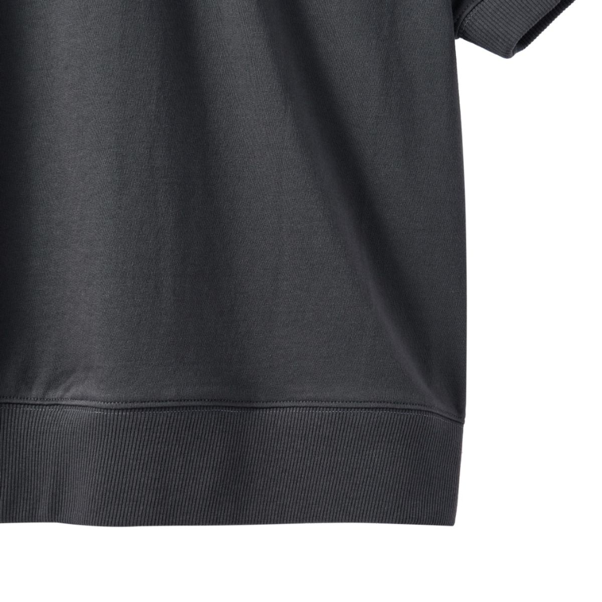 브롬톤 런던(BROMPTON LONDON) ROPE EMBRO TERRY HALF SLEEVE T-SHIRT - C/GREY (P242UTS420)