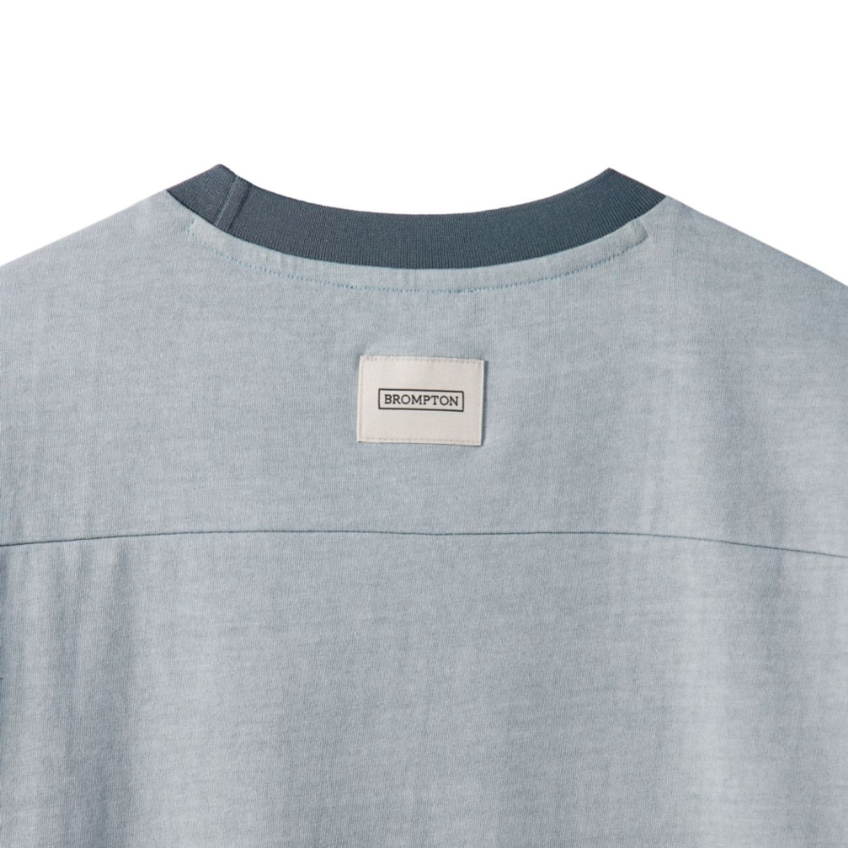 브롬톤 런던(BROMPTON LONDON) PIGMENT HALF SLEEVE T-SHIRT - A/BLUE (P242UTS417)