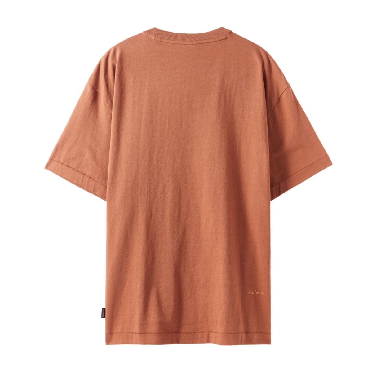 브롬톤 런던(BROMPTON LONDON) BROMPTON LOGO T-SHIRT - BRICK (P242UTS410)
