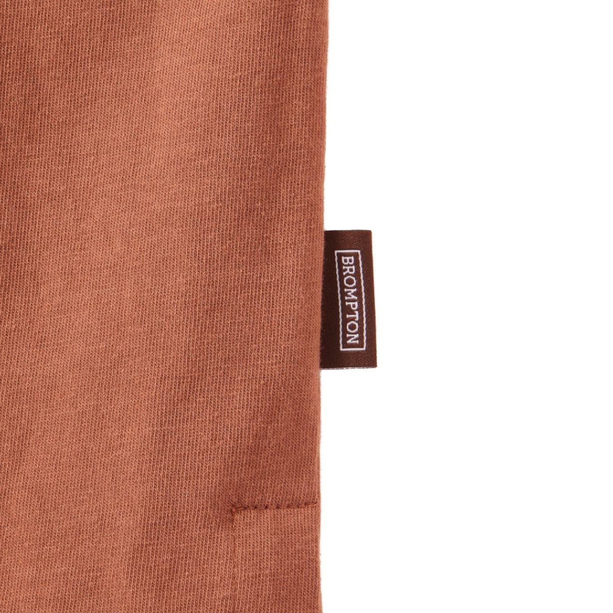 브롬톤 런던(BROMPTON LONDON) BROMPTON LOGO T-SHIRT - BRICK (P242UTS410)