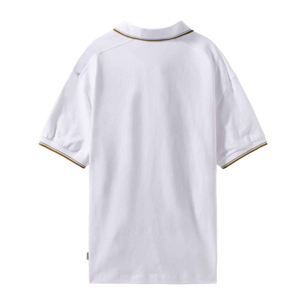 브롬톤 런던(BROMPTON LONDON) COLLAR T-SHIRT - WHITE (P242MPL510)