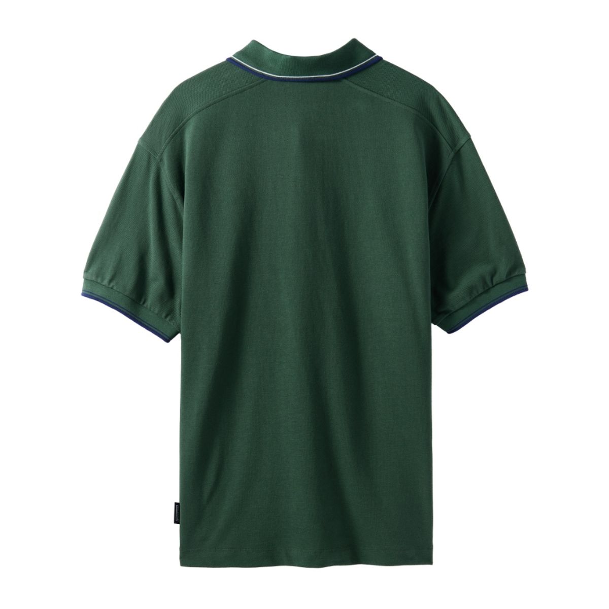 브롬톤 런던(BROMPTON LONDON) COLLAR T-SHIRT - D/GREEN (P242MPL510)
