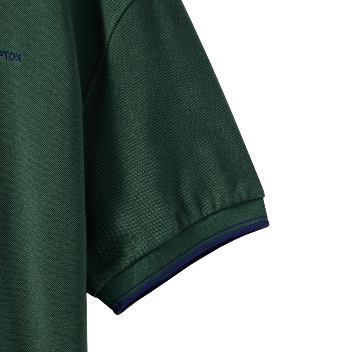 브롬톤 런던(BROMPTON LONDON) COLLAR T-SHIRT - D/GREEN (P242MPL510)
