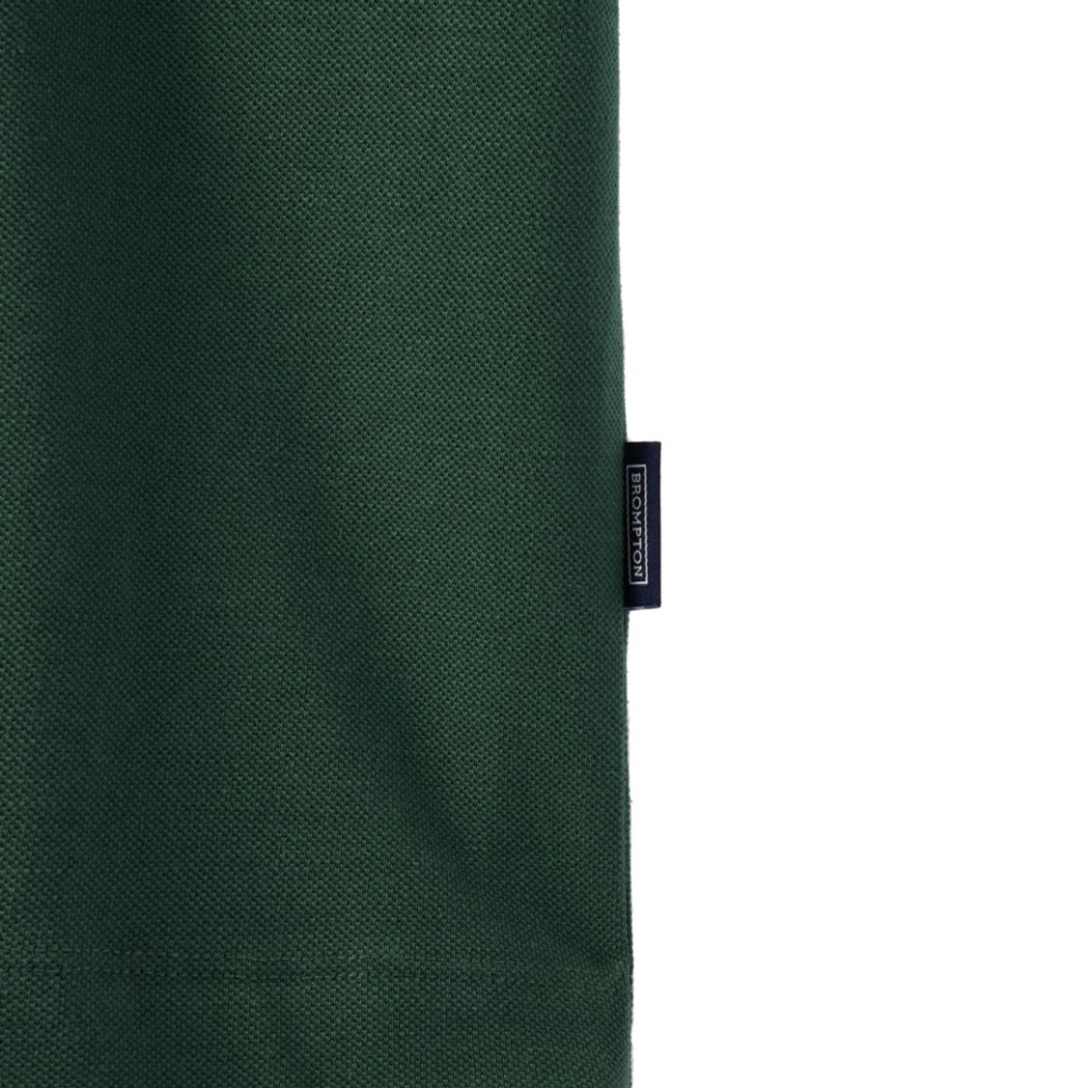 브롬톤 런던(BROMPTON LONDON) COLLAR T-SHIRT - D/GREEN (P242MPL510)