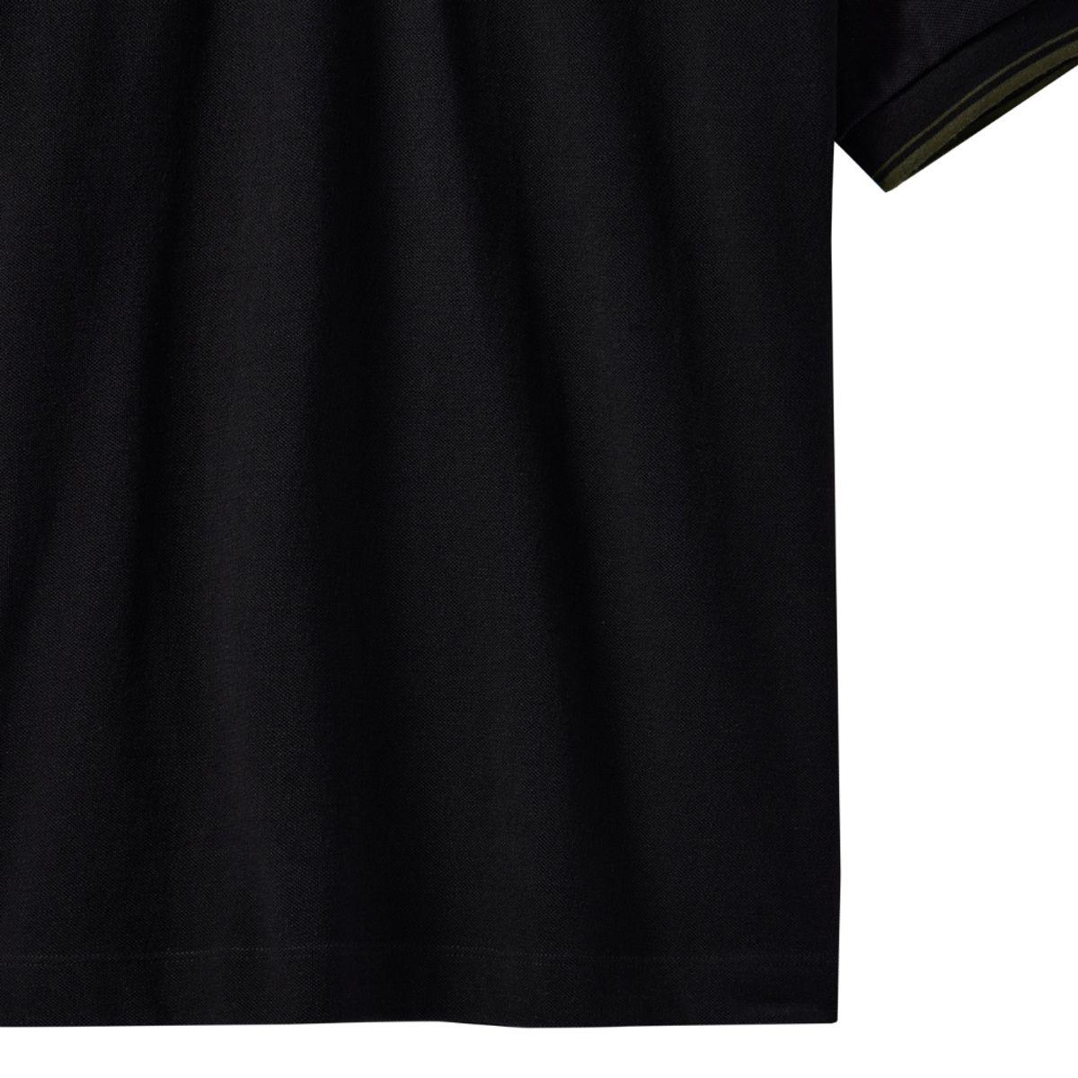 브롬톤 런던(BROMPTON LONDON) COLLAR T-SHIRT - BLACK (P242MPL510)