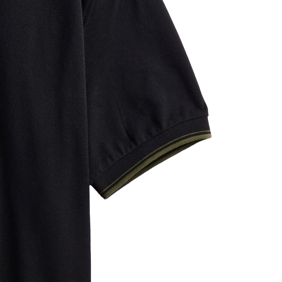 브롬톤 런던(BROMPTON LONDON) COLLAR T-SHIRT - BLACK (P242MPL510)
