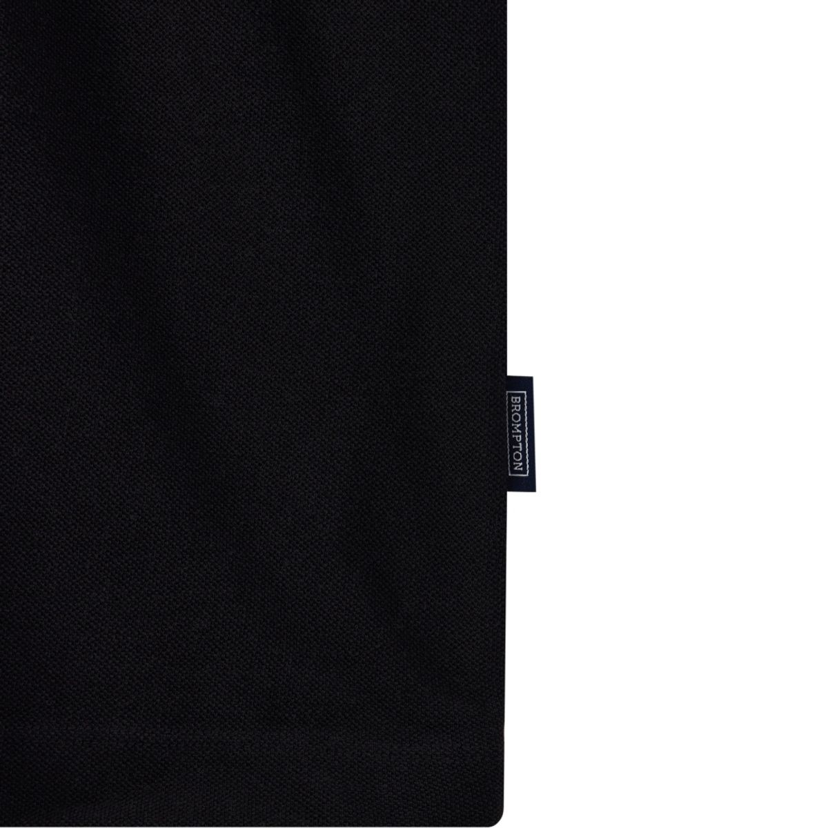 브롬톤 런던(BROMPTON LONDON) COLLAR T-SHIRT - BLACK (P242MPL510)