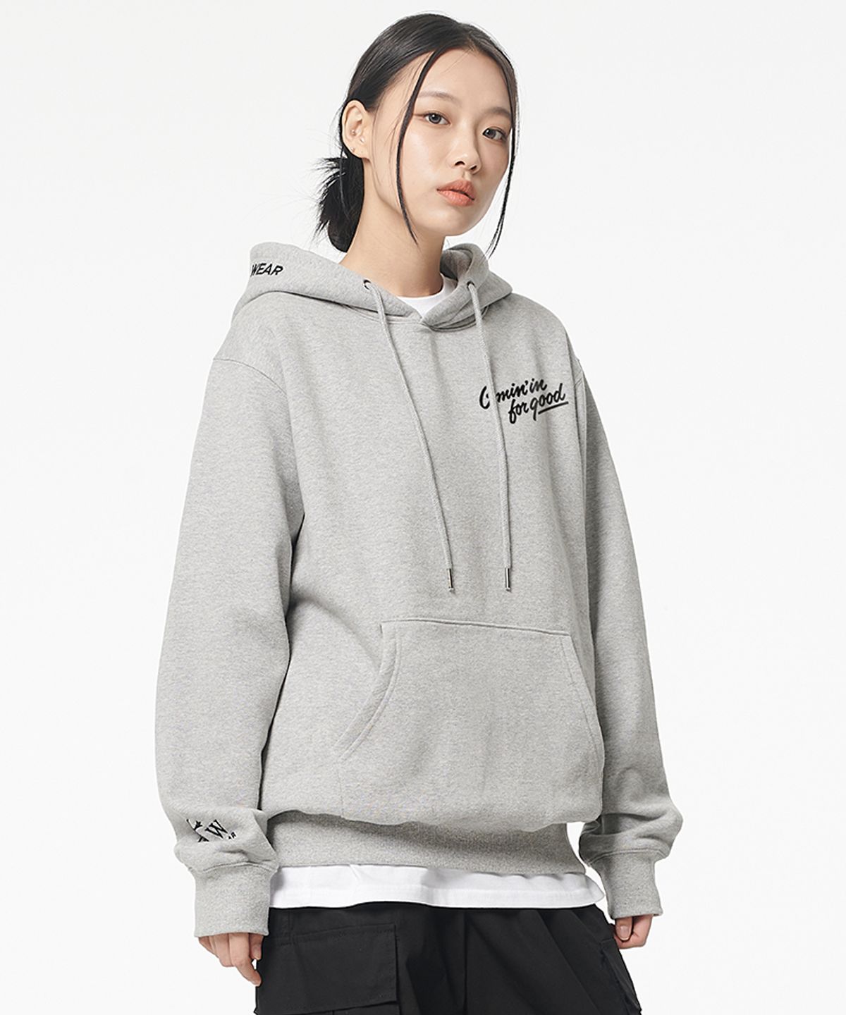 아티스트웨어(ARTISTWEAR) [ATW X 마더버드] 커밍인포굿 후드티