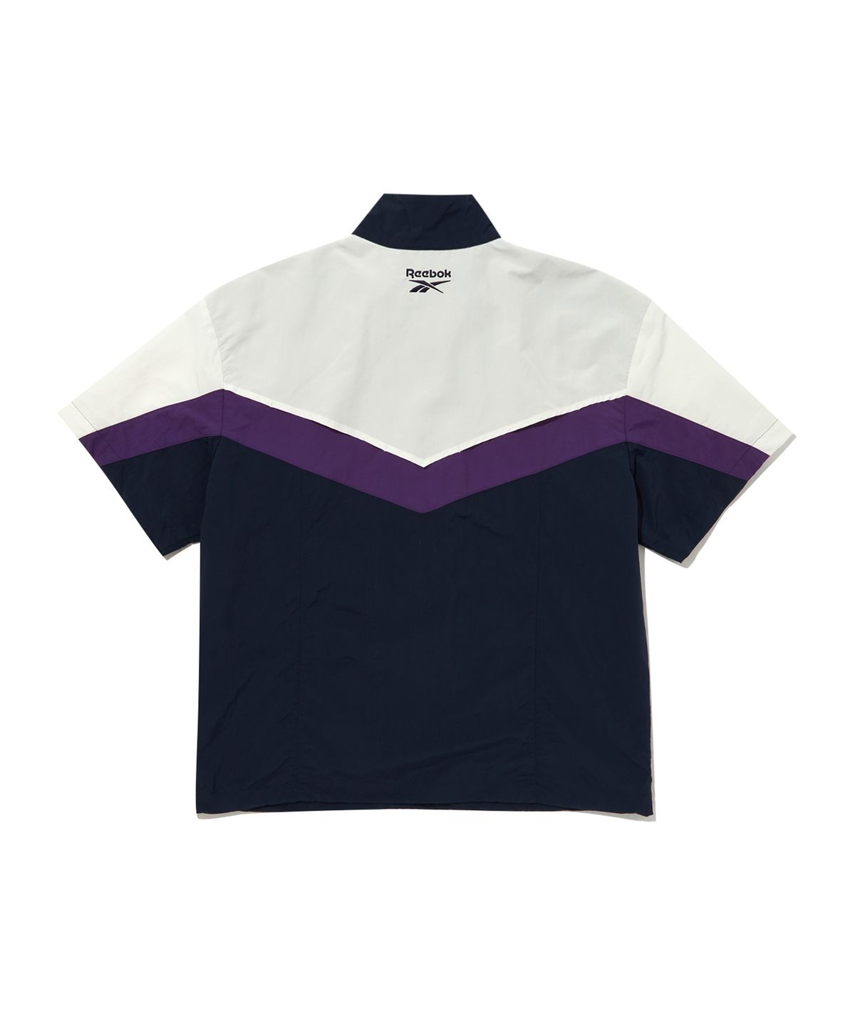 리복(REEBOK) TWIN VECTOR 반팔 아노락 - 네이비