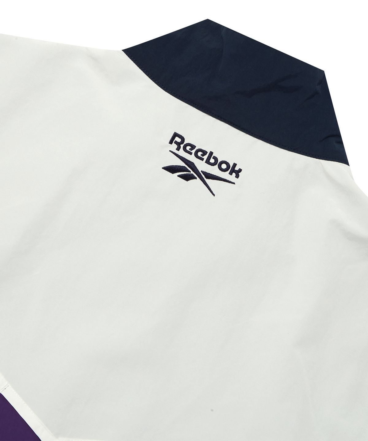 리복(REEBOK) TWIN VECTOR 반팔 아노락 - 네이비