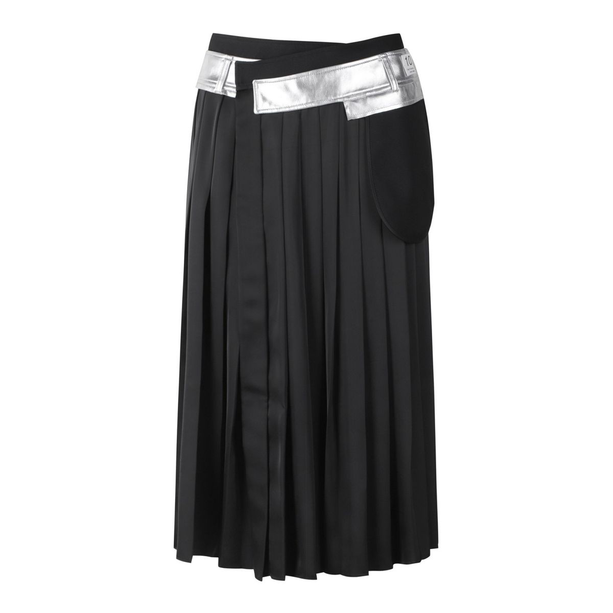 래코드(RECODE) Layered Detail Skirts_RQKAM24558BKX