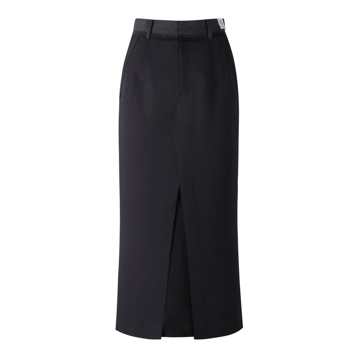 래코드(RECODE) Basic Suit Long Skirt_RQKAS24525BKX