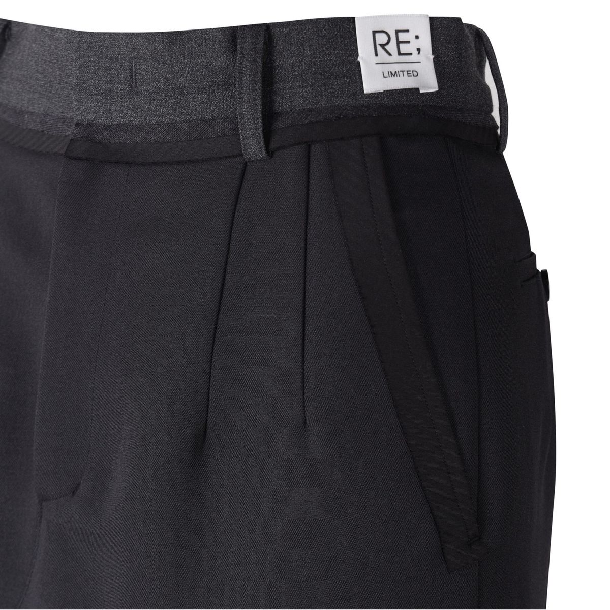 래코드(RECODE) Basic Suit Long Skirt_RQKAS24525BKX