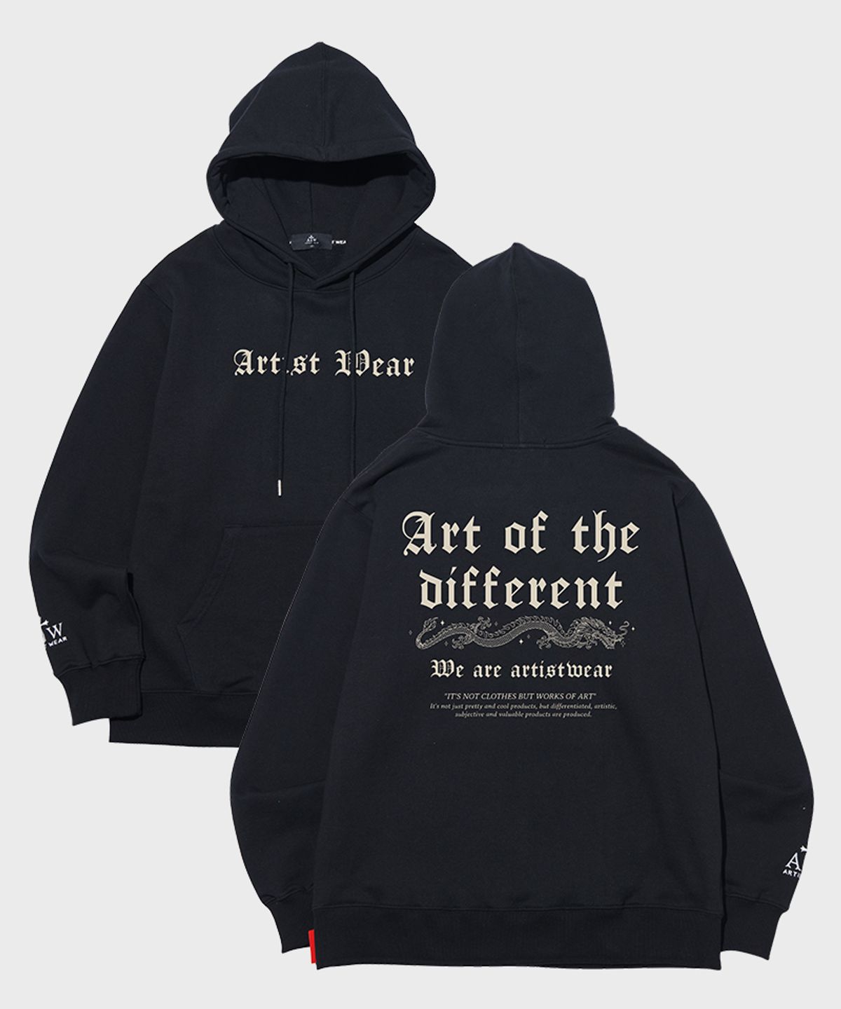 아티스트웨어(ARTISTWEAR) [ATW] 이넥서블 후드티