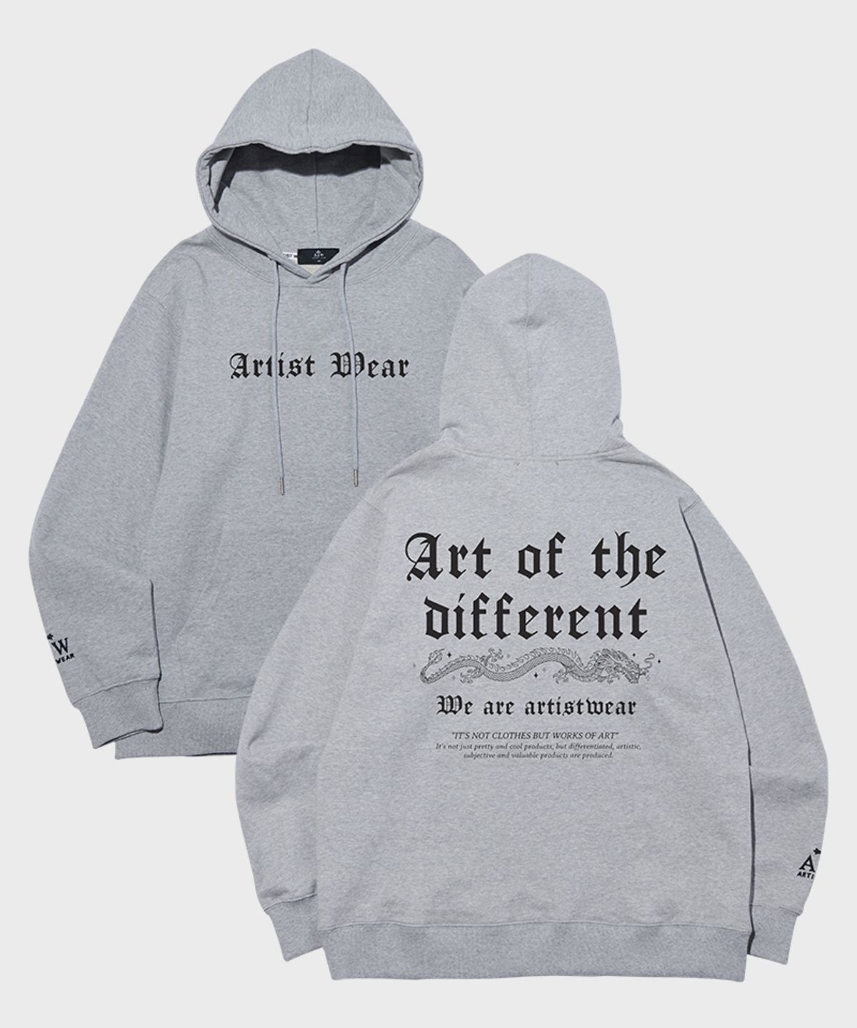 아티스트웨어(ARTISTWEAR) [ATW] 이넥서블 후드티