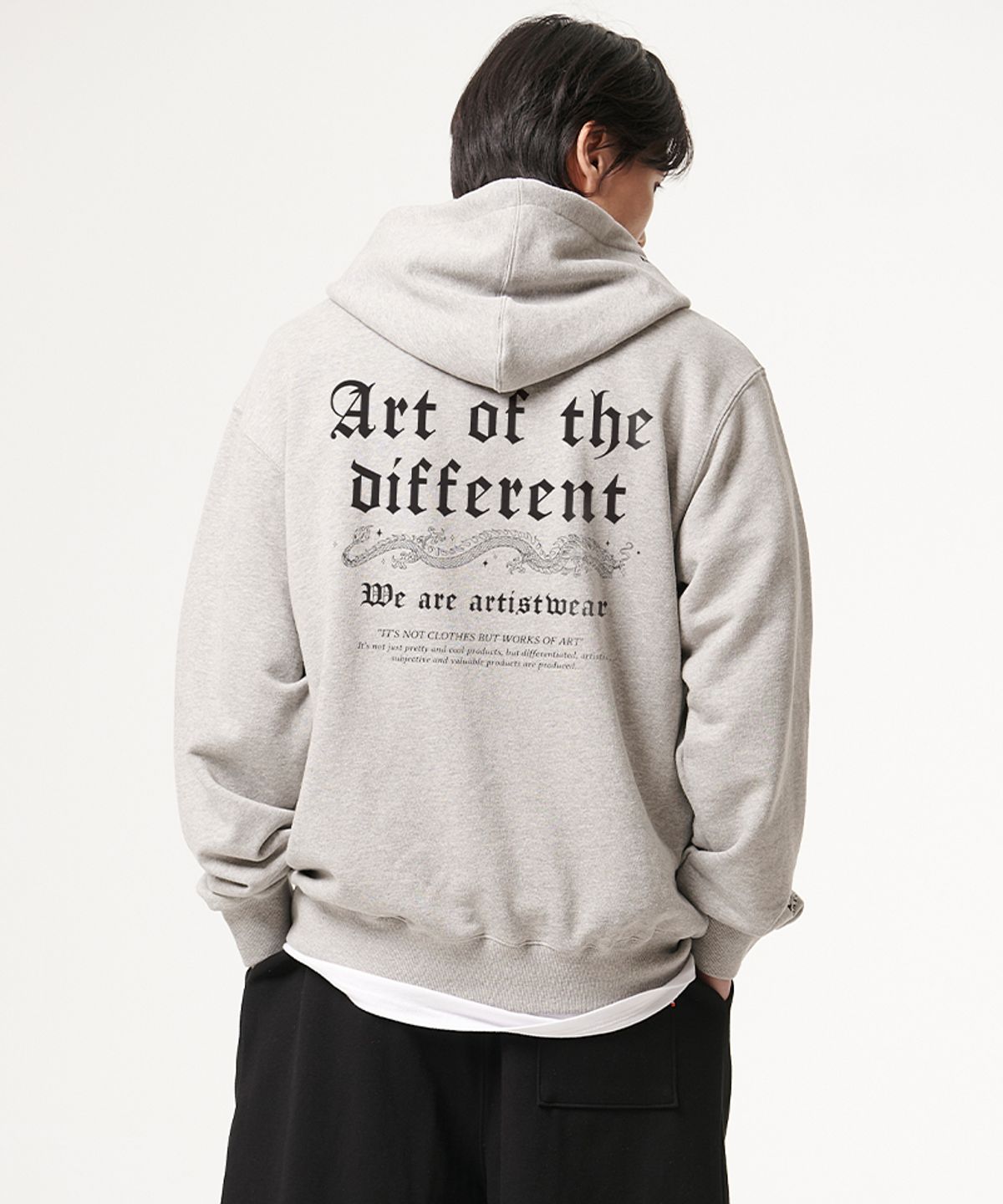 아티스트웨어(ARTISTWEAR) [ATW] 이넥서블 후드티