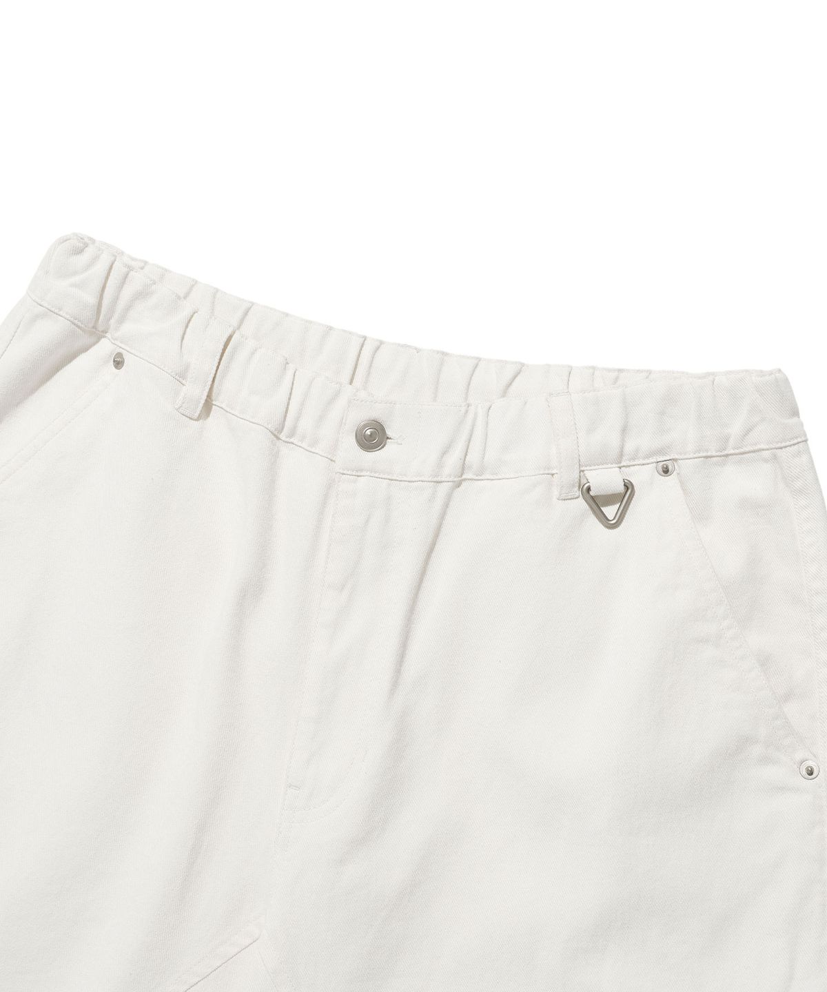 이스트쿤스트(ISTKUNST) CARGO MIDI-OVER PANTS_WHITE(IK2EMMPA60A)