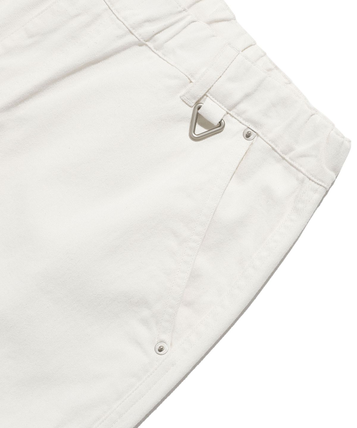 이스트쿤스트(ISTKUNST) CARGO MIDI-OVER PANTS_WHITE(IK2EMMPA60A)