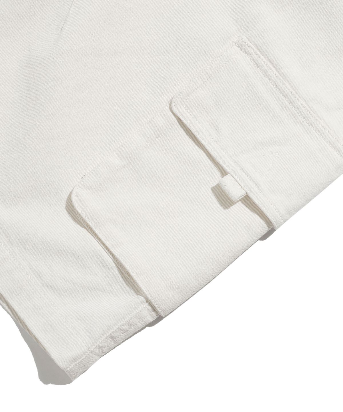 이스트쿤스트(ISTKUNST) CARGO MIDI-OVER PANTS_WHITE(IK2EMMPA60A)