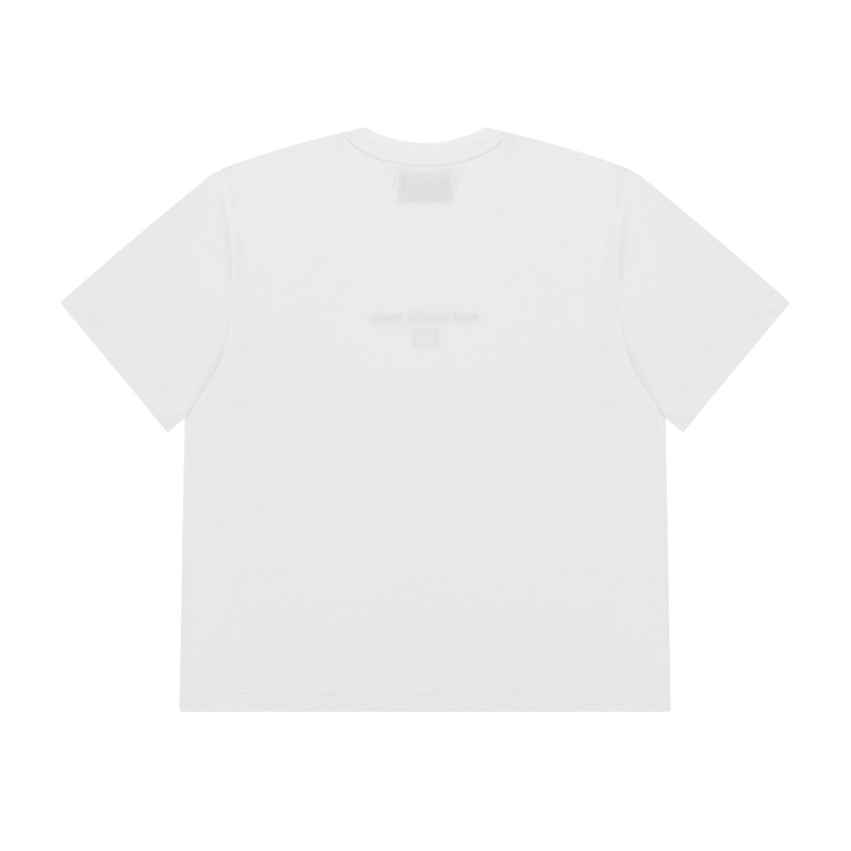 이피티(EPT) EMBROIDERED LOGO T-SHIRT (WHITE/BLUE)