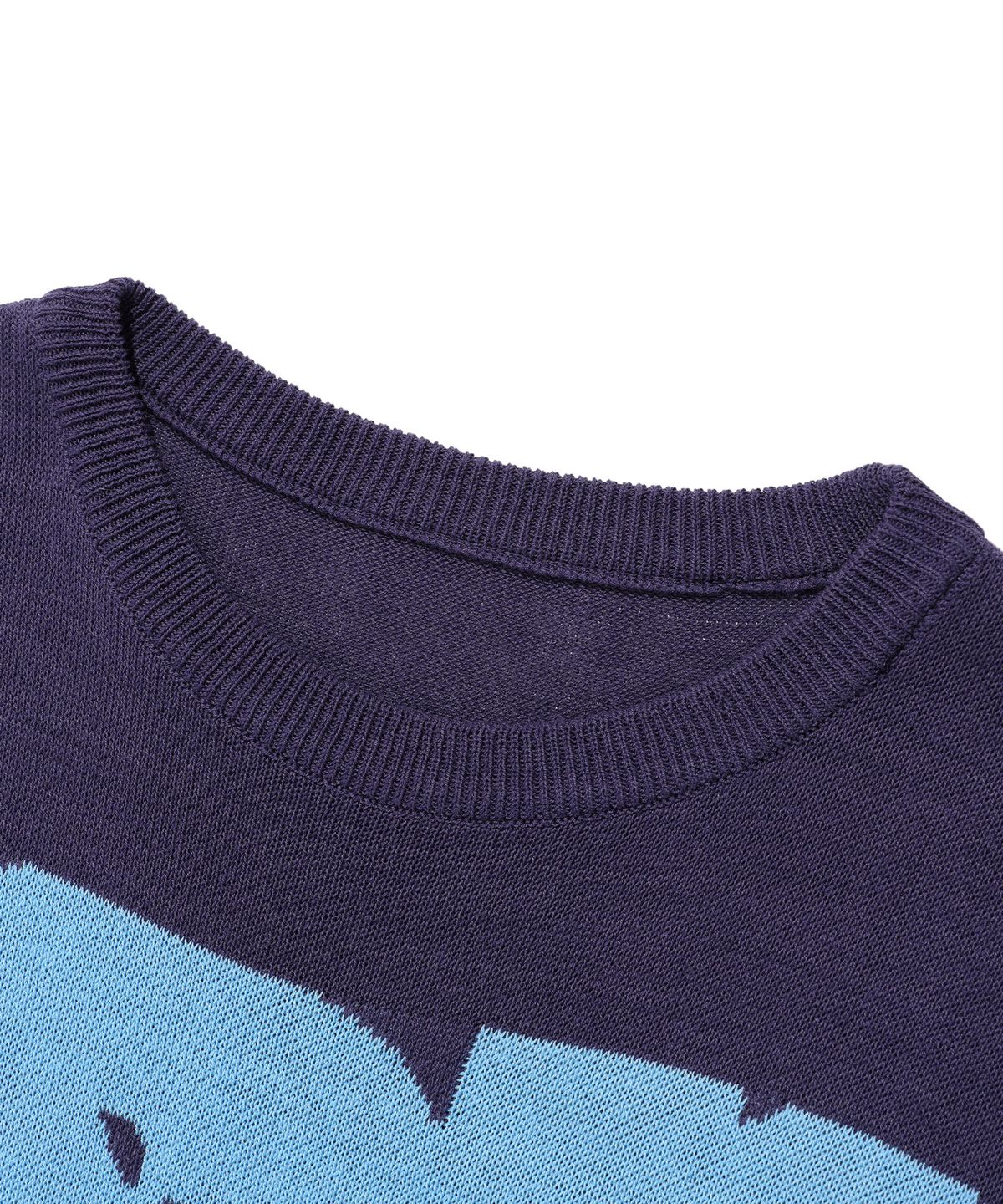 이스트쿤스트(ISTKUNST) IK STAR HALF KNIT_PURPLE(IK2EMMK602A)