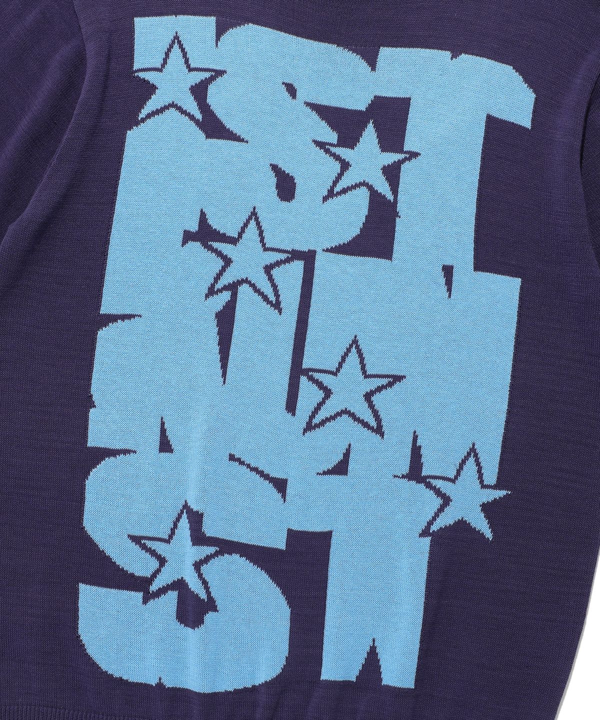 이스트쿤스트(ISTKUNST) IK STAR HALF KNIT_PURPLE(IK2EMMK602A)