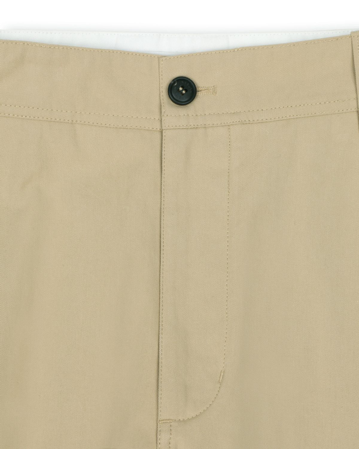 비슬로우(BESLOW) DEEP ONE TUCK CHINO SHORTS BEIGE