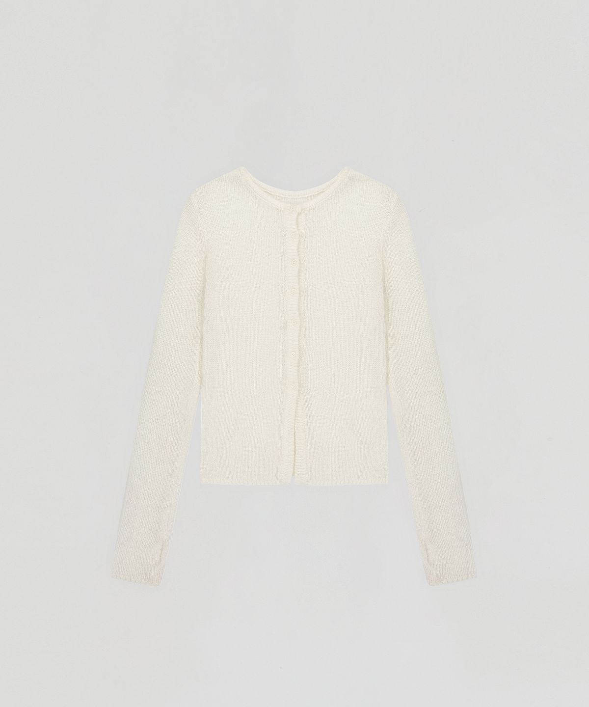 로우타이드(LOW TIDE) ALPACA HAND WARMER KNIT [IVORY]