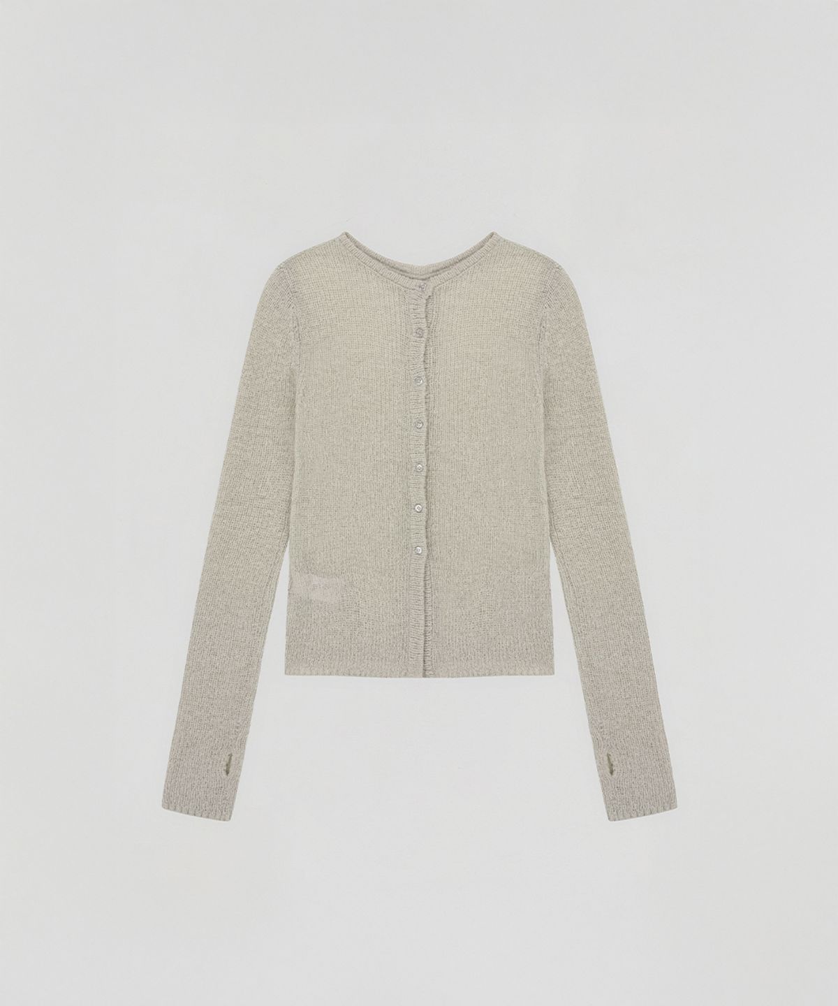 로우타이드(LOW TIDE) ALPACA HAND WARMER KNIT [GREY]
