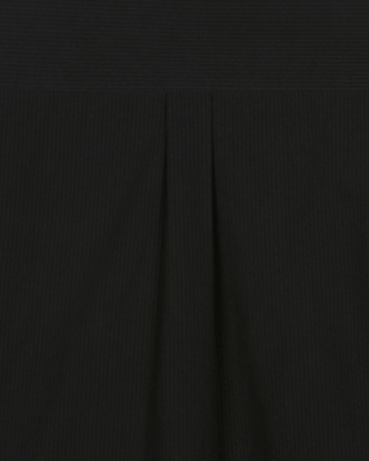 비슬로우(BESLOW) RIPPLE COTTON HALF SHIRT BLACK