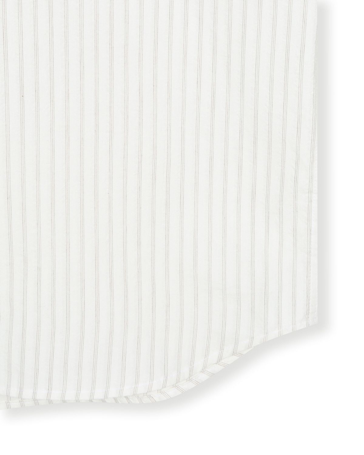 비슬로우(BESLOW) RIPPLE COTTON HALF SHIRT BEIGE STRIPE