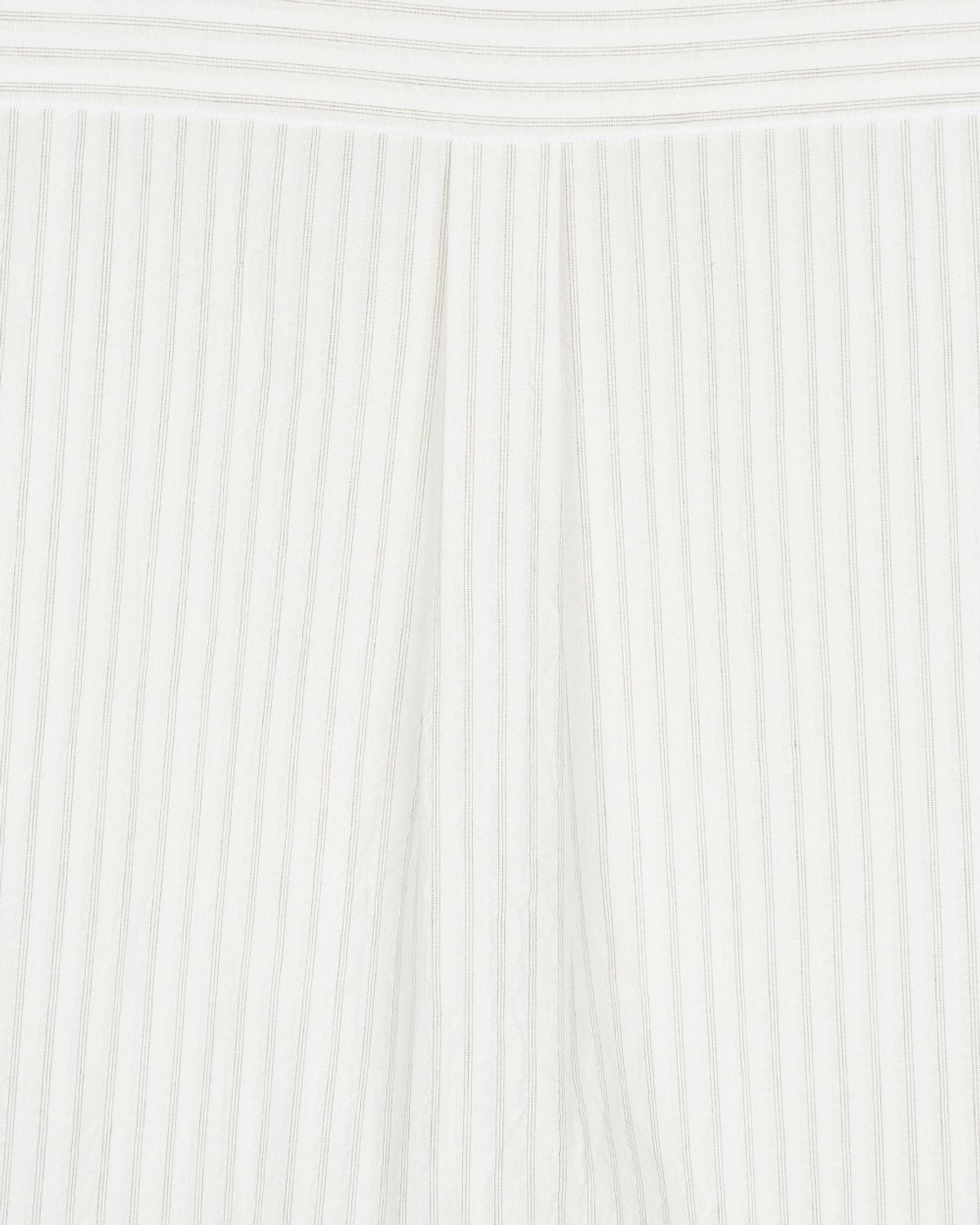 비슬로우(BESLOW) RIPPLE COTTON HALF SHIRT BEIGE STRIPE