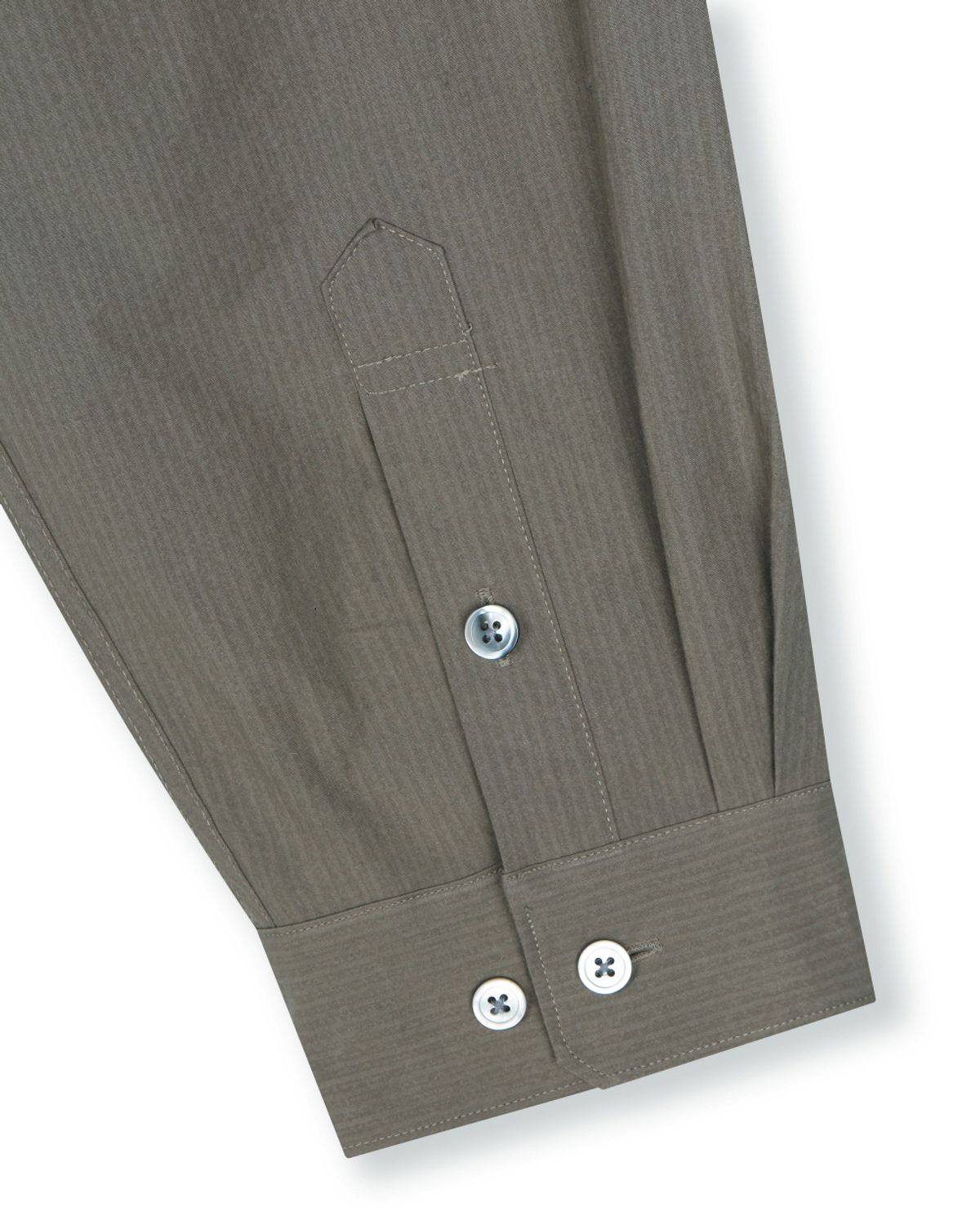 비슬로우(BESLOW) RIPPLE COTTON SHIRT DARK BEIGE
