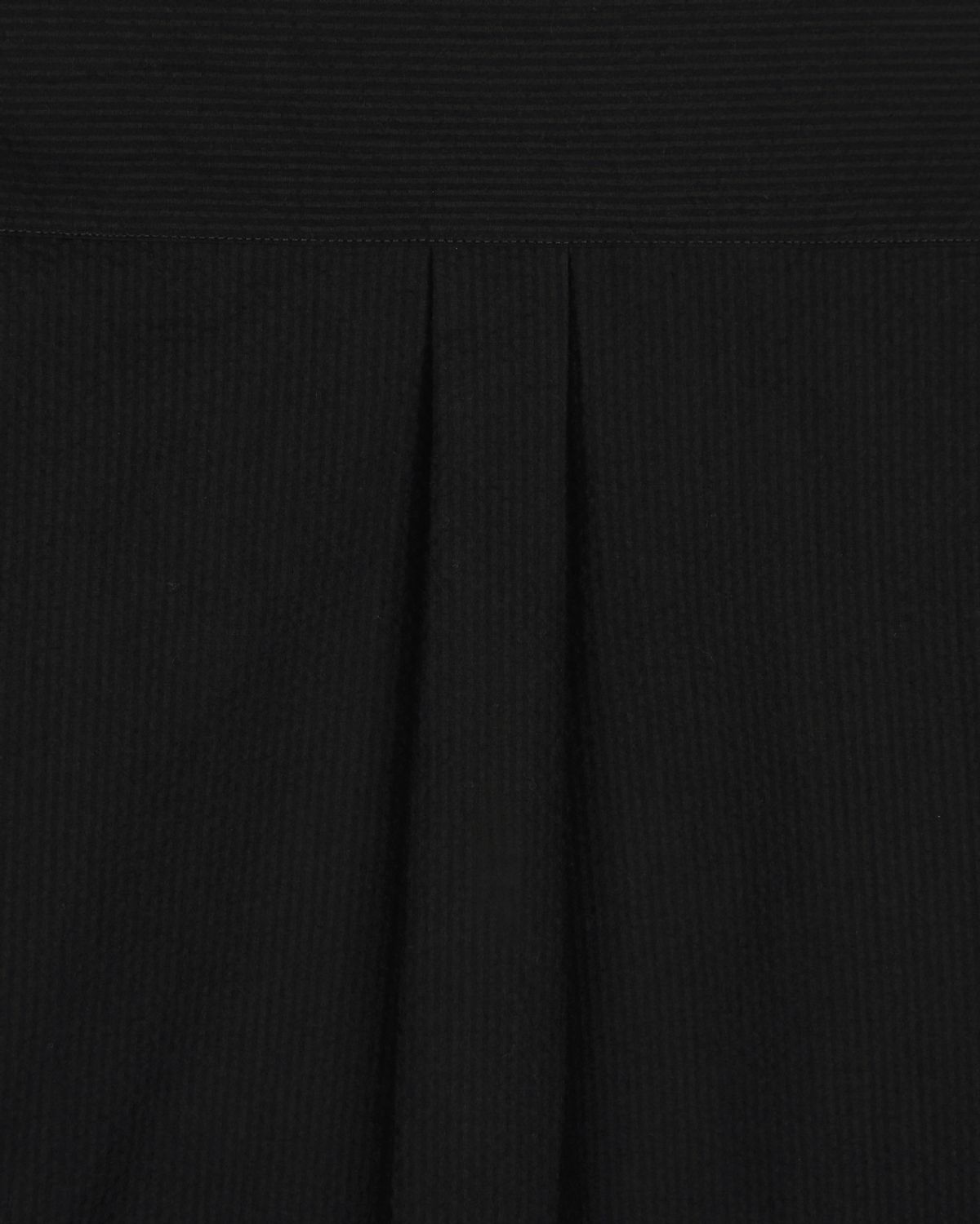 비슬로우(BESLOW) RIPPLE COTTON SHIRT BLACK