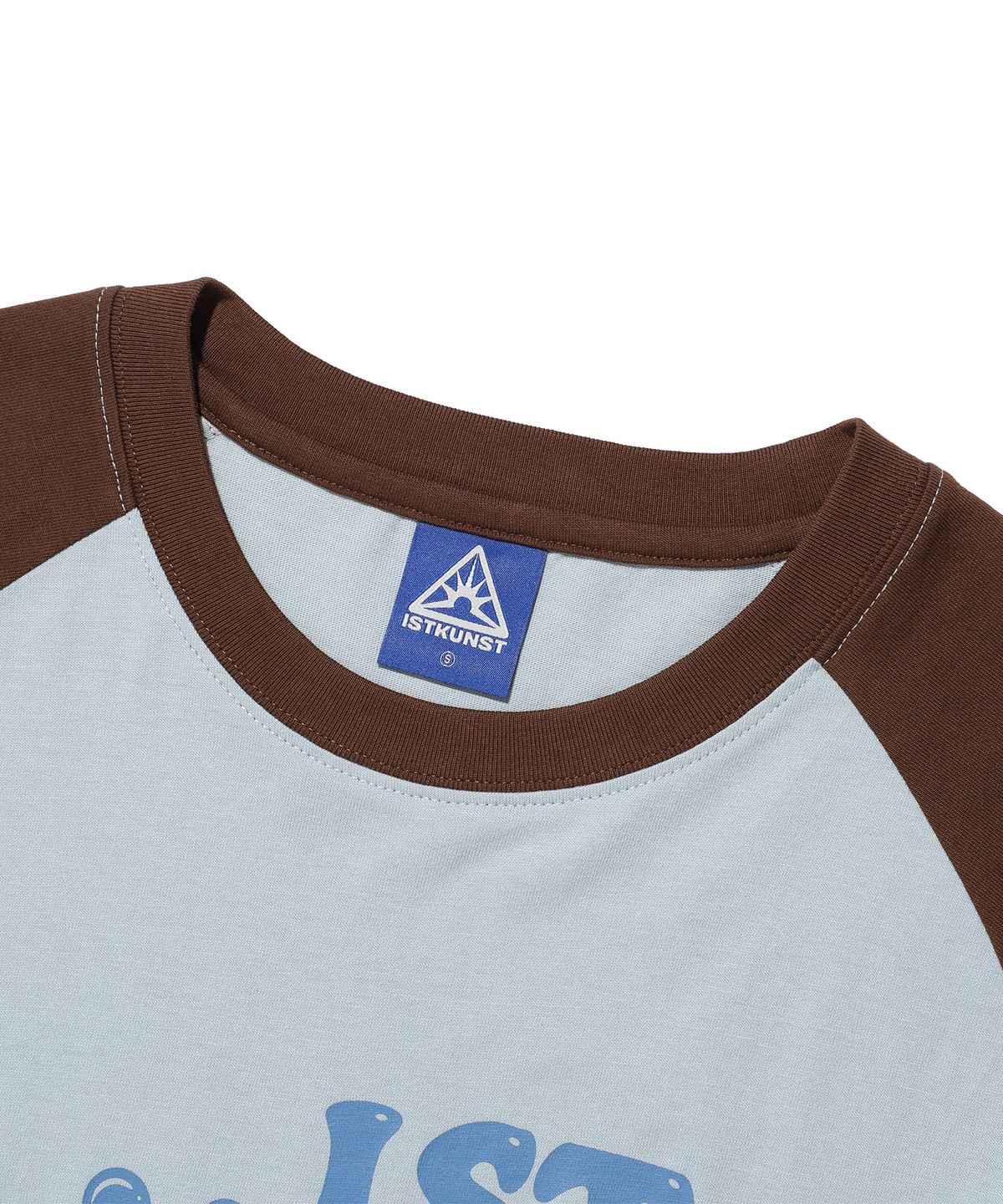 이스트쿤스트(ISTKUNST) HIDEOUT RAGLAN TEE_LIGHT BLUE(IK2EMMT503A)