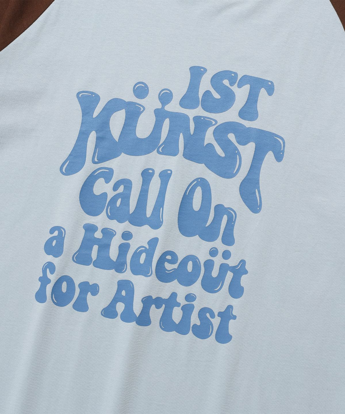 이스트쿤스트(ISTKUNST) HIDEOUT RAGLAN TEE_LIGHT BLUE(IK2EMMT503A)