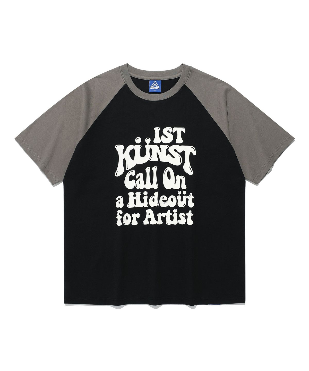 이스트쿤스트(ISTKUNST) HIDEOUT RAGLAN TEE_BLACK(IK2EMMT503A)
