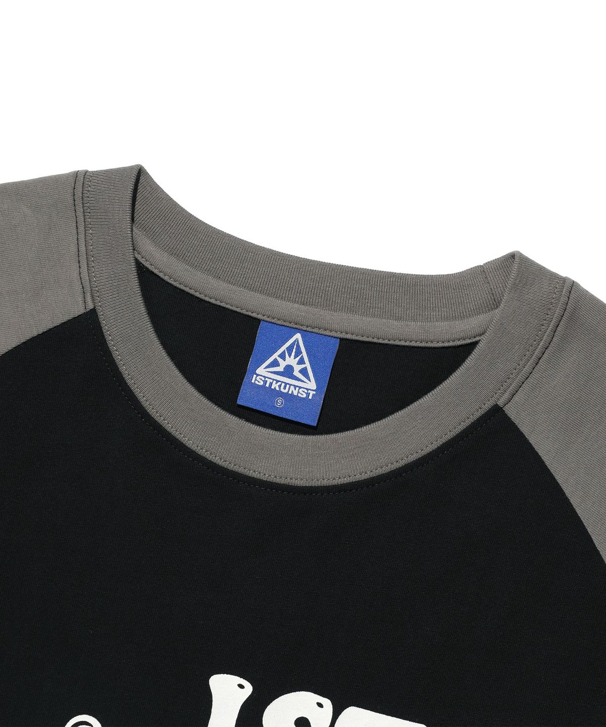 이스트쿤스트(ISTKUNST) HIDEOUT RAGLAN TEE_BLACK(IK2EMMT503A)