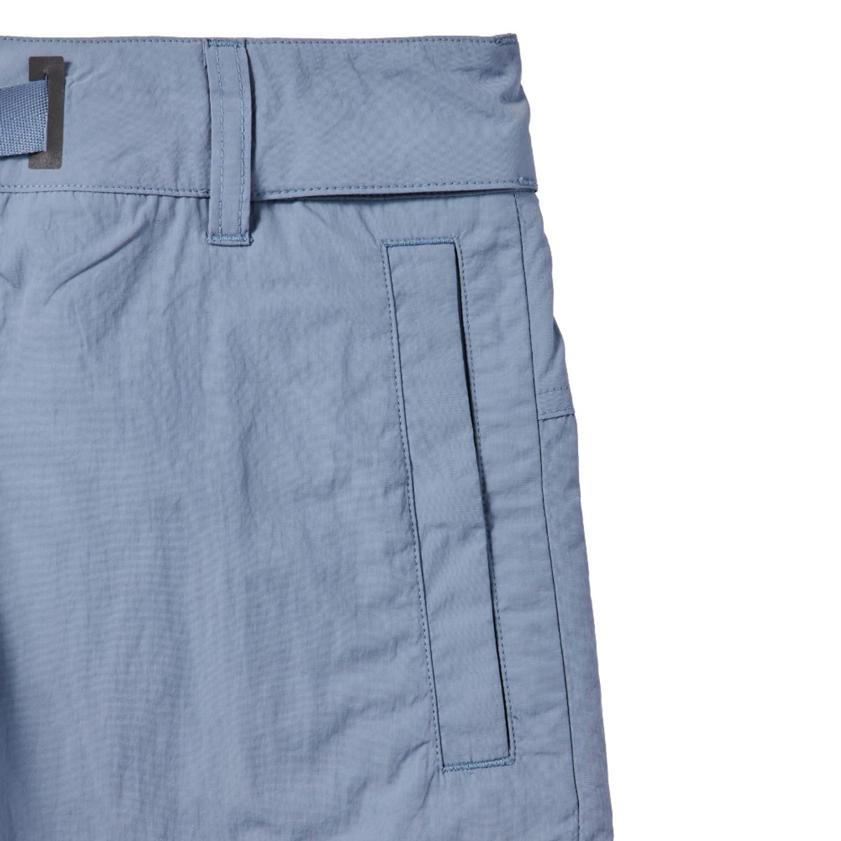 브롬톤 런던(BROMPTON LONDON) BELTED SHORTS - BLUE (P242MHP233)
