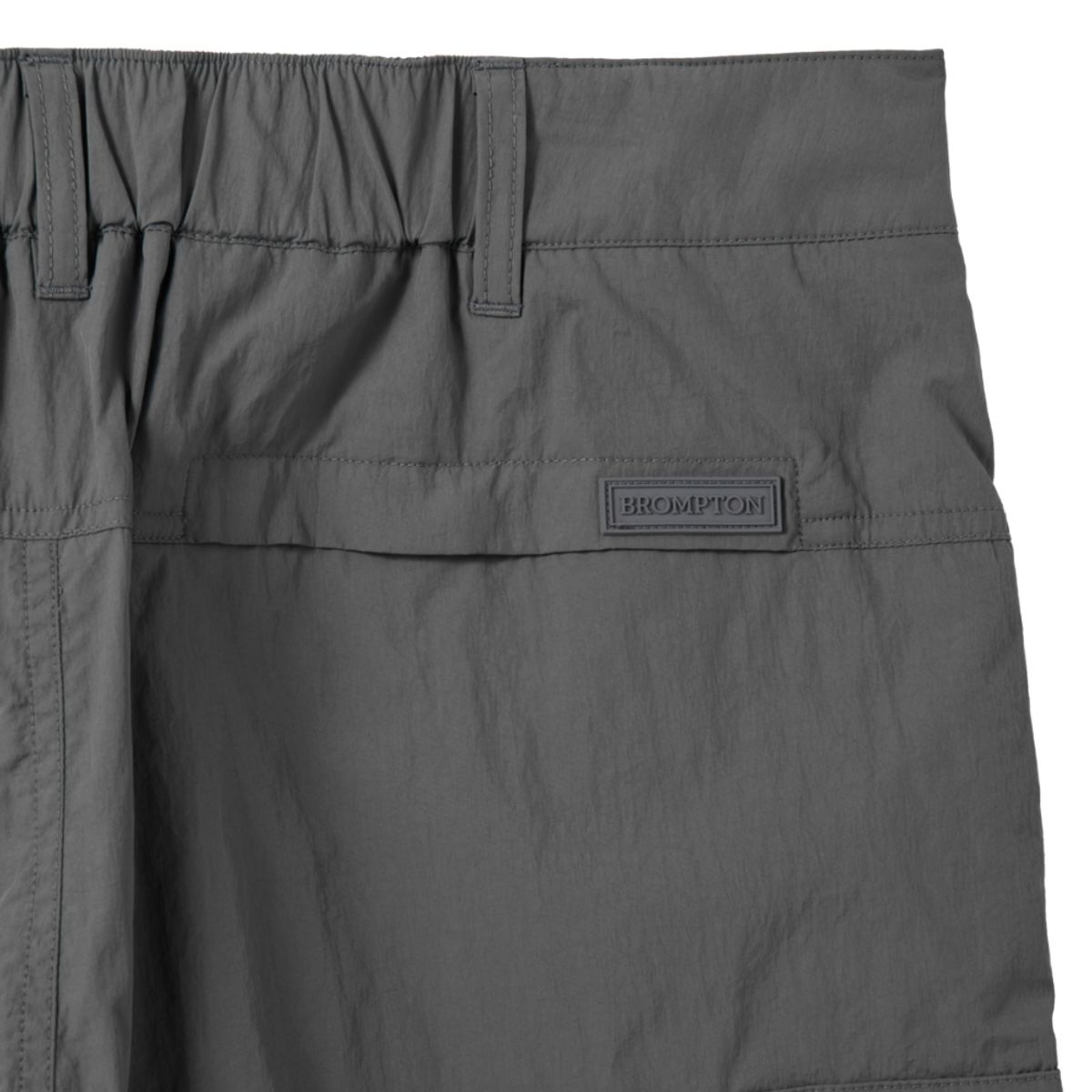 브롬톤 런던(BROMPTON LONDON) BELTED SHORTS - D/GREY (P242MHP233)