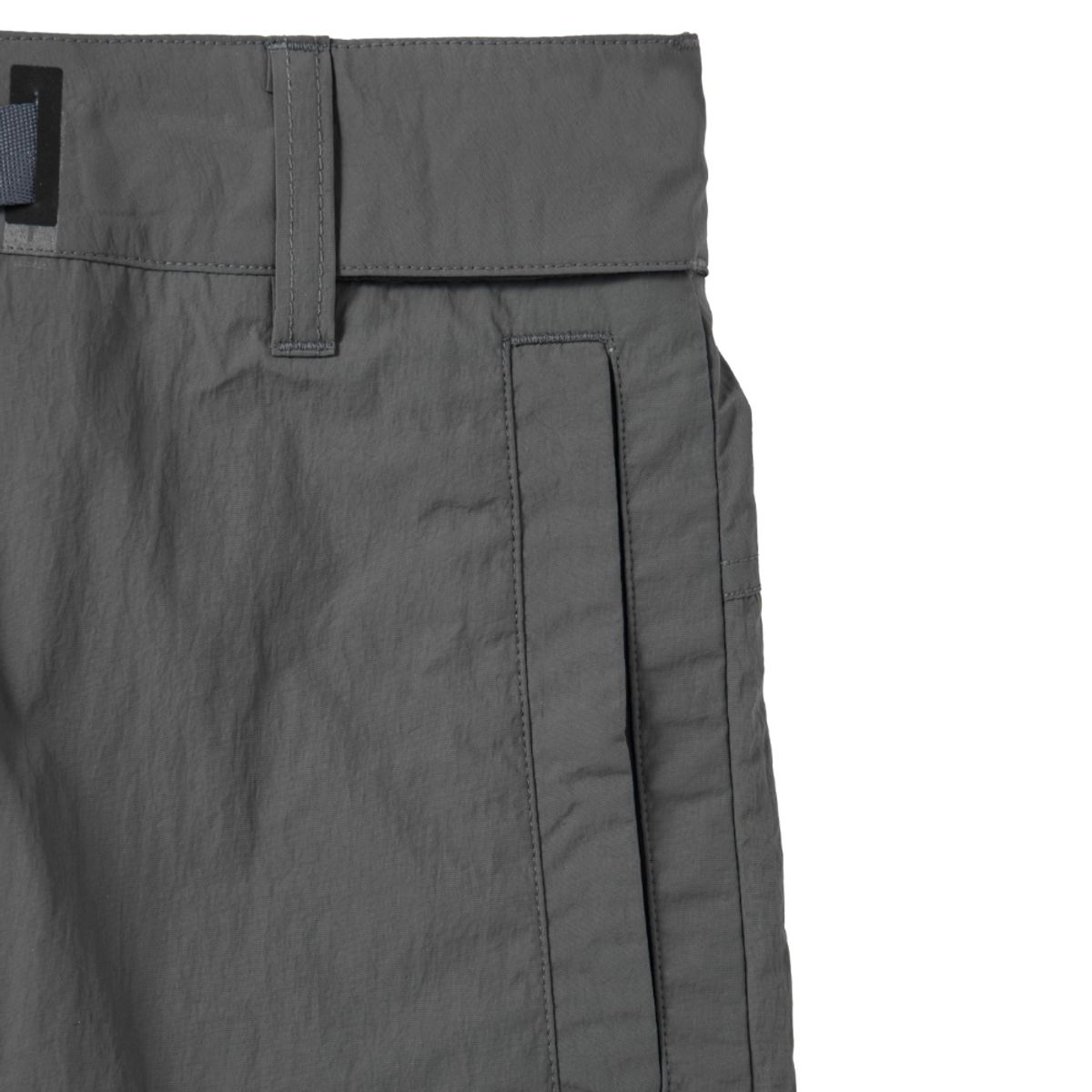 브롬톤 런던(BROMPTON LONDON) BELTED SHORTS - D/GREY (P242MHP233)