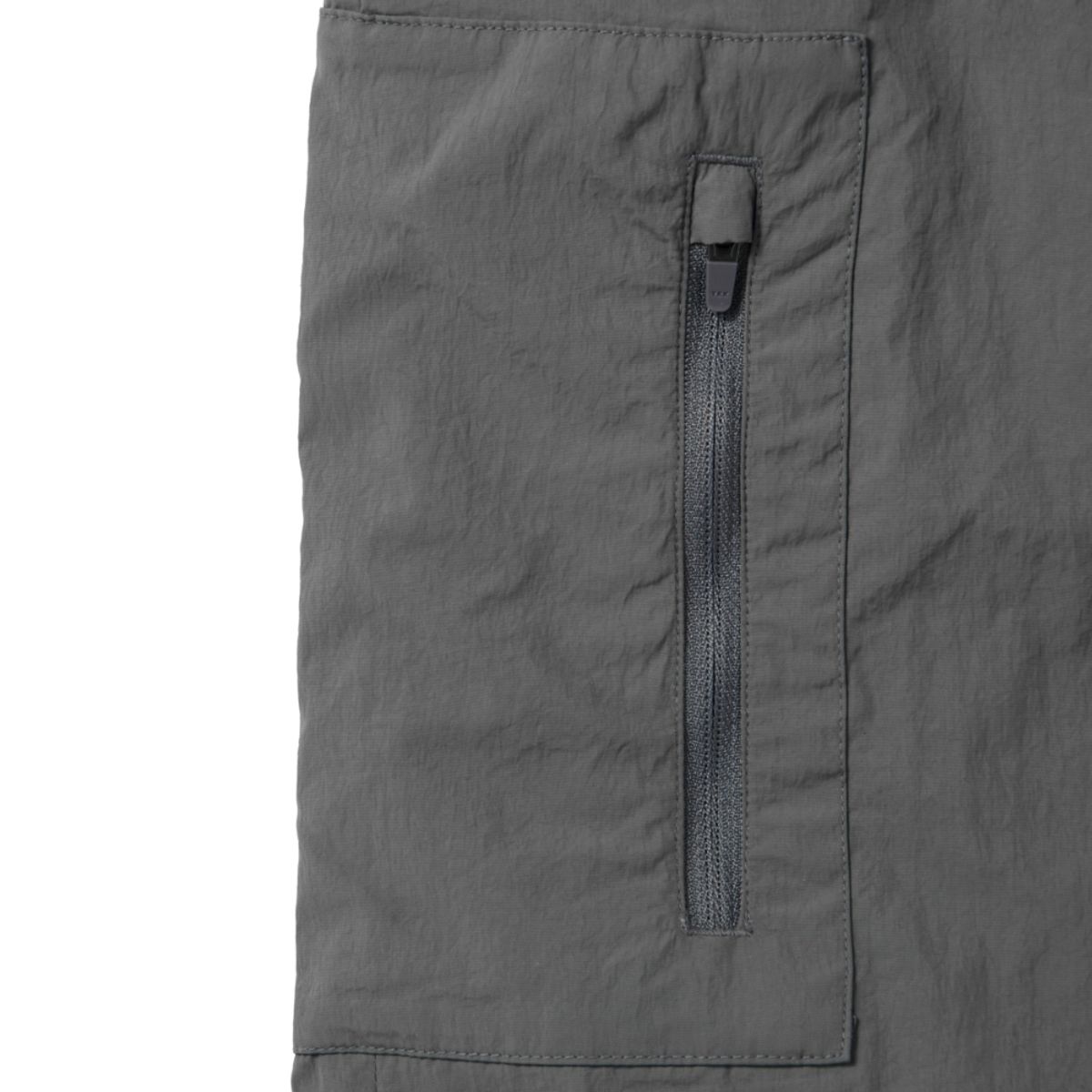 브롬톤 런던(BROMPTON LONDON) BELTED SHORTS - D/GREY (P242MHP233)