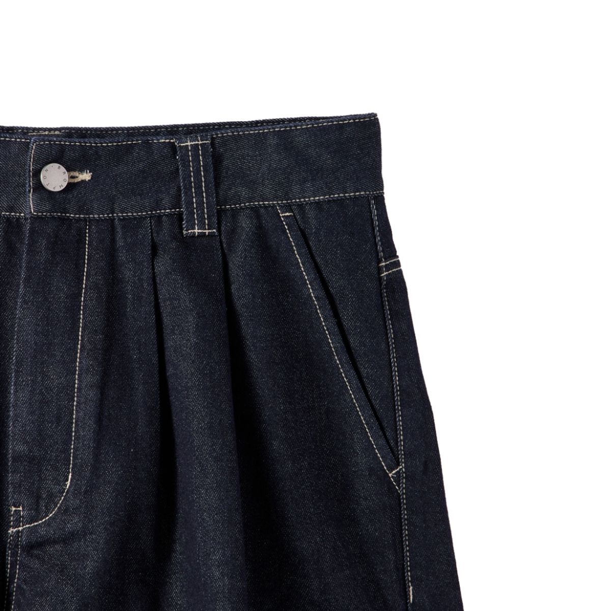 브롬톤 런던(BROMPTON LONDON) 1975 DENIM SHORTS - INDIGO (P242UDP422)