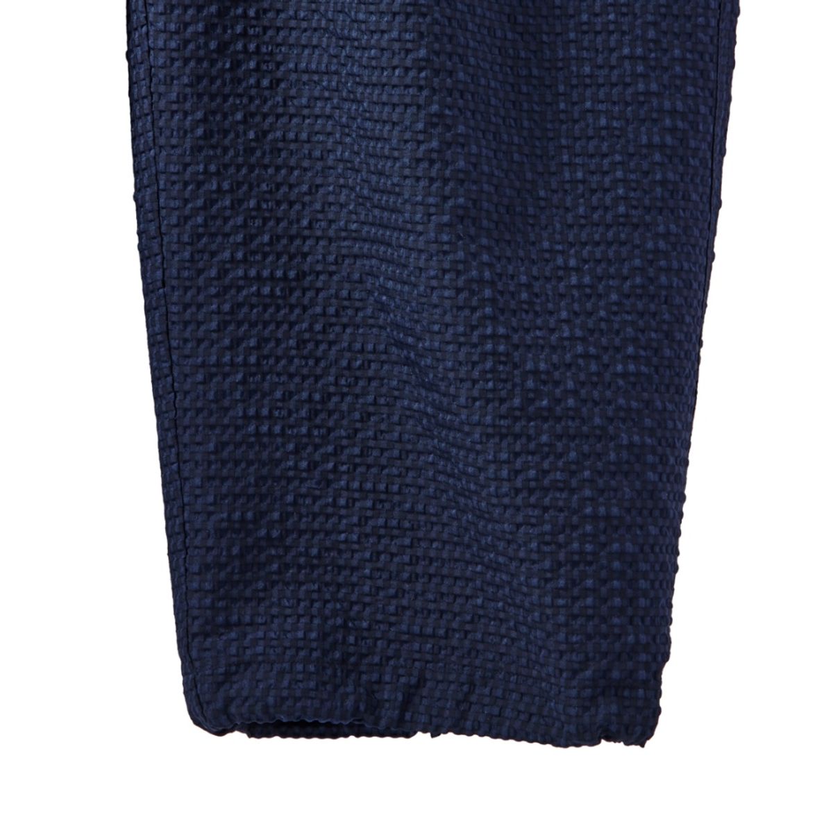 브롬톤 런던(BROMPTON LONDON) SEERSUCKER SET TROUSERS - NAVY (P242MPT532)