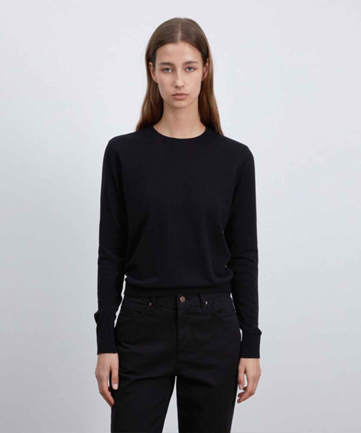 리디피(RIDIFI) CLASSIC SILK KNIT_BLACK