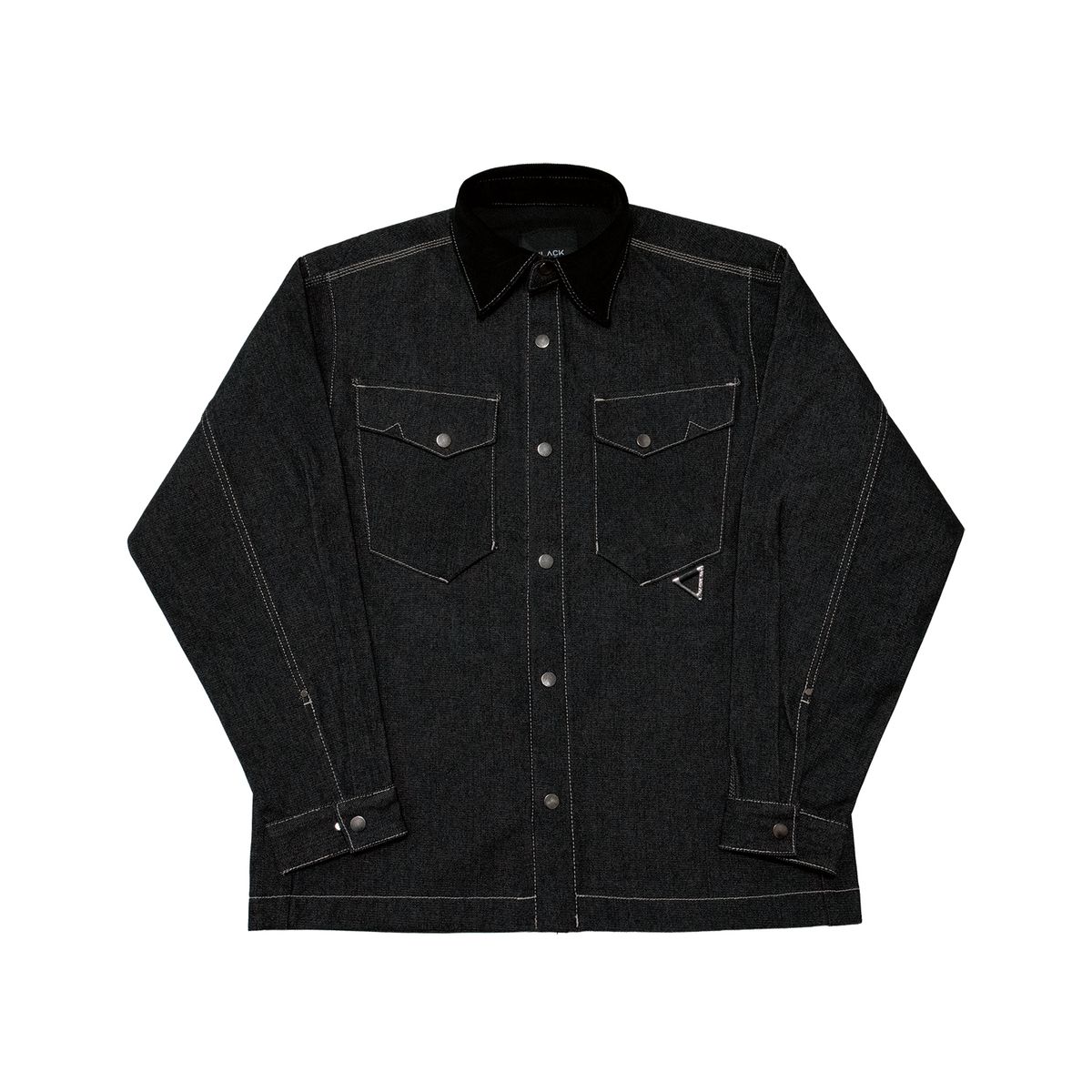 블랙비스트(VLACK VEAST) VC4303 _DENIM JACKET _Charcoal Gray