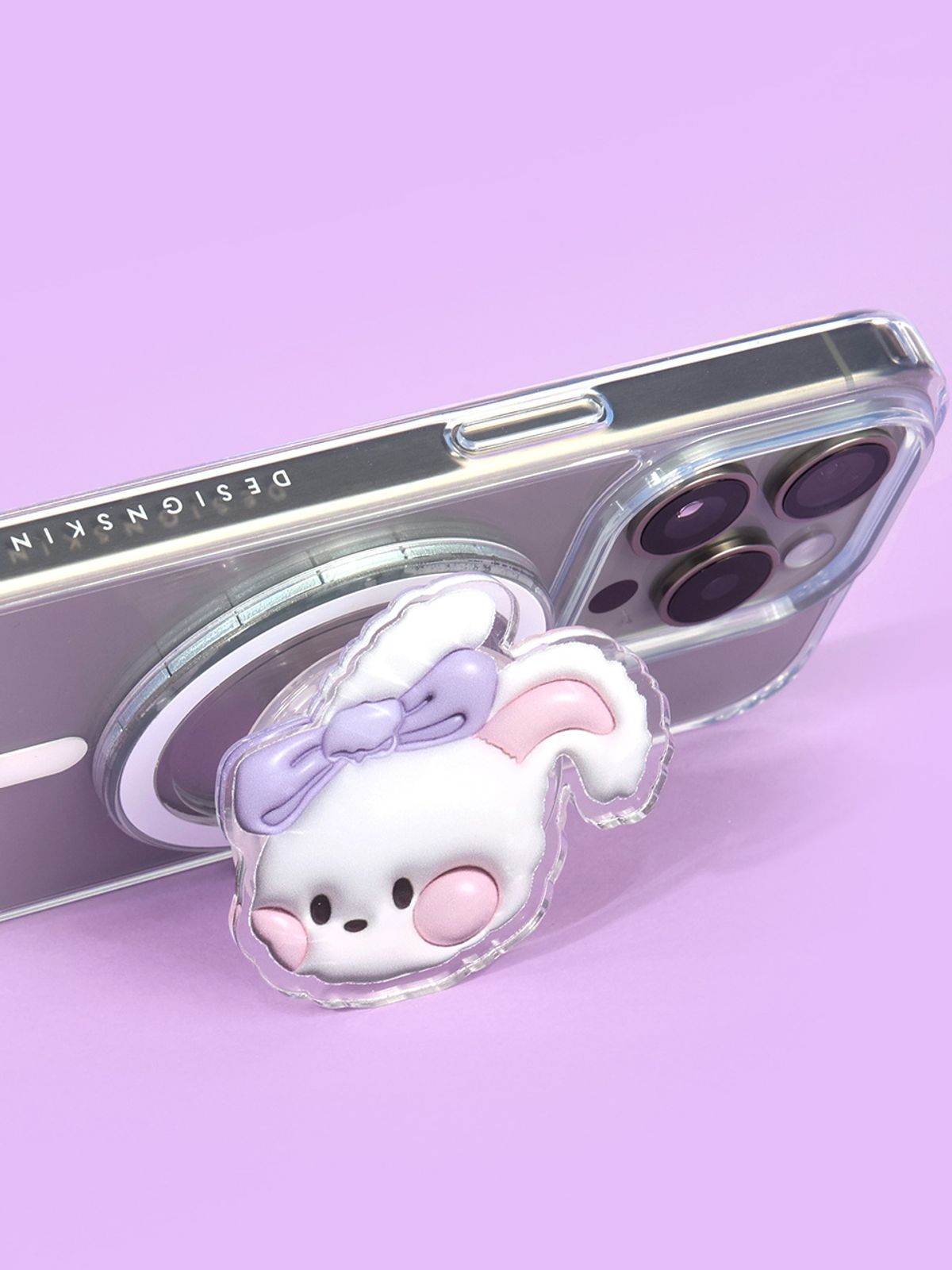 디자인스킨(DESIGNSKIN) 맥세이프 그래픽 톡 -뉴레트로 버니