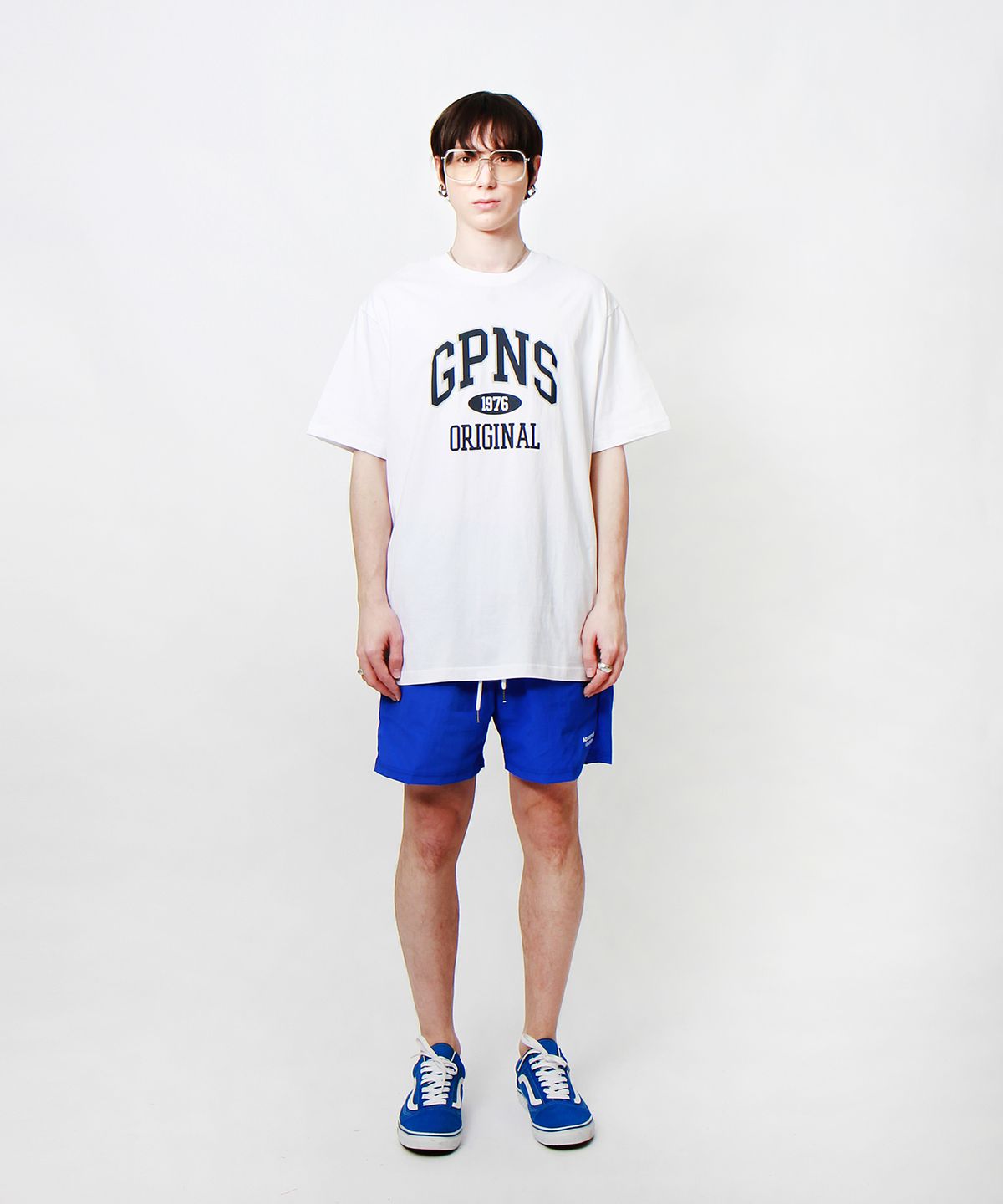 앱놀머씽(ABNORMALTHING) GPNS 티셔츠 화이트 (GPNS T-SHIRT WHITE)