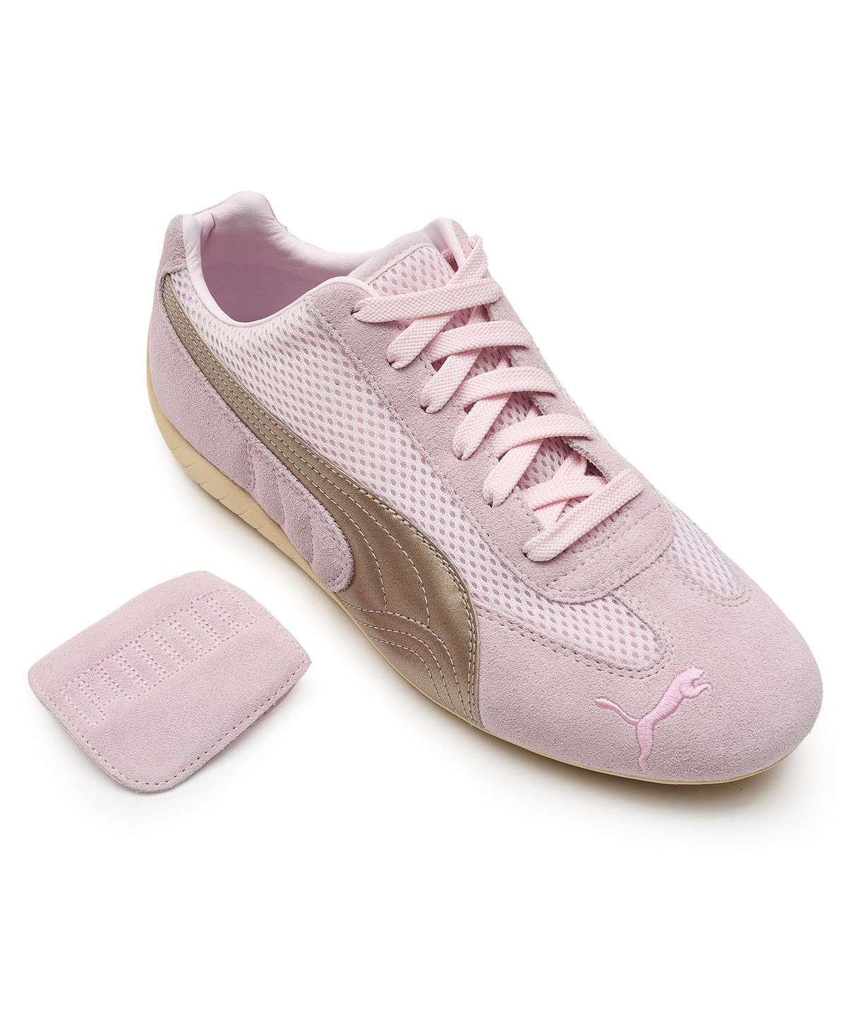 푸마(PUMA) PUMA x OPEN YY 스피드캣 - 위스프 오프 핑크:캐모마일 / 397397-03